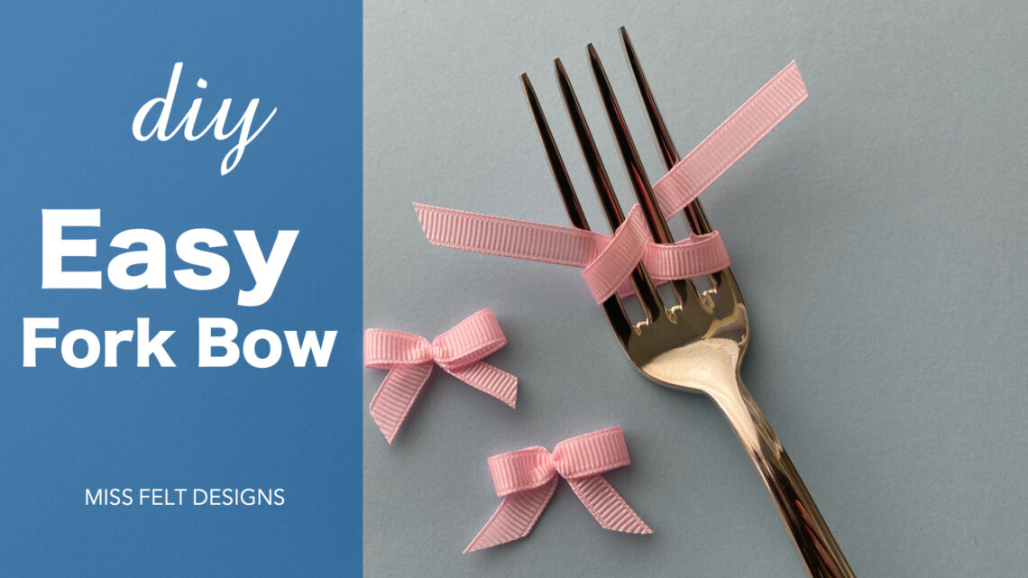 Easy Bow on fork